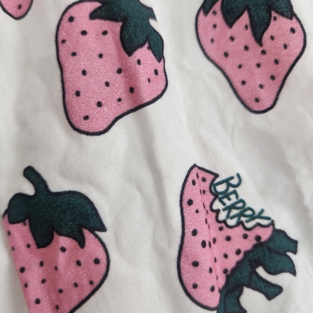Toddler‎ sundress bundle (2) strawberry & sloths 3T - Picture 7 of 9